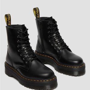 Dr. Martens Jadon Boot Smooth is The Leather Platforms